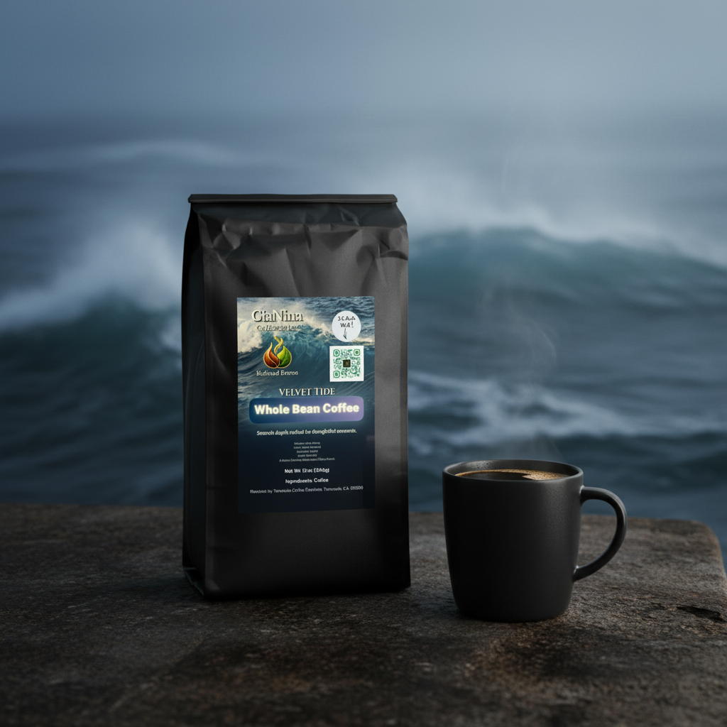 Velvet Tide Coastal Scene
