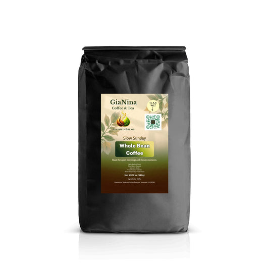 Slow Sunday Breakfast Blend whole bean coffee, 12oz bag