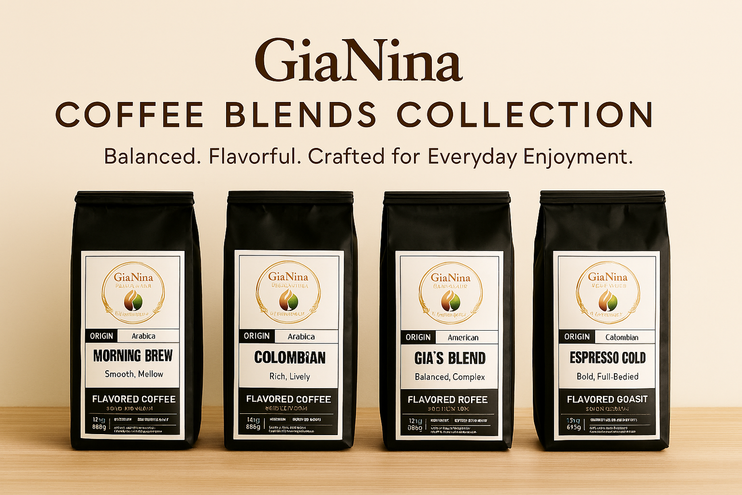 GiaNina Coffee & Tea Blends Collection