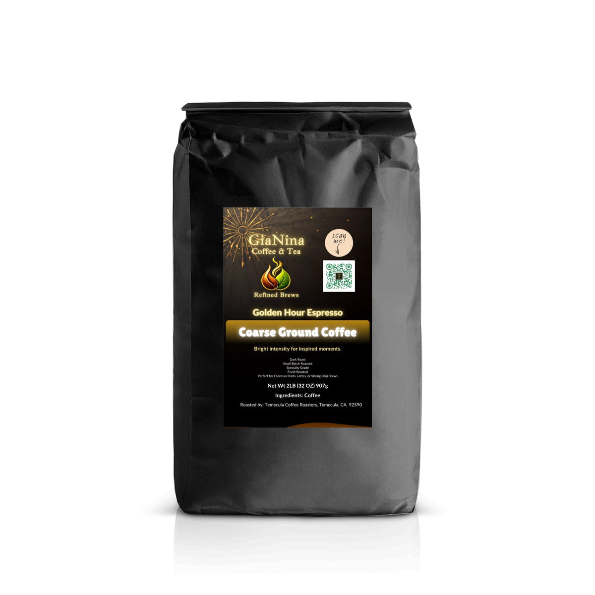 Golden Hour Espresso - Coarse - 2 LB