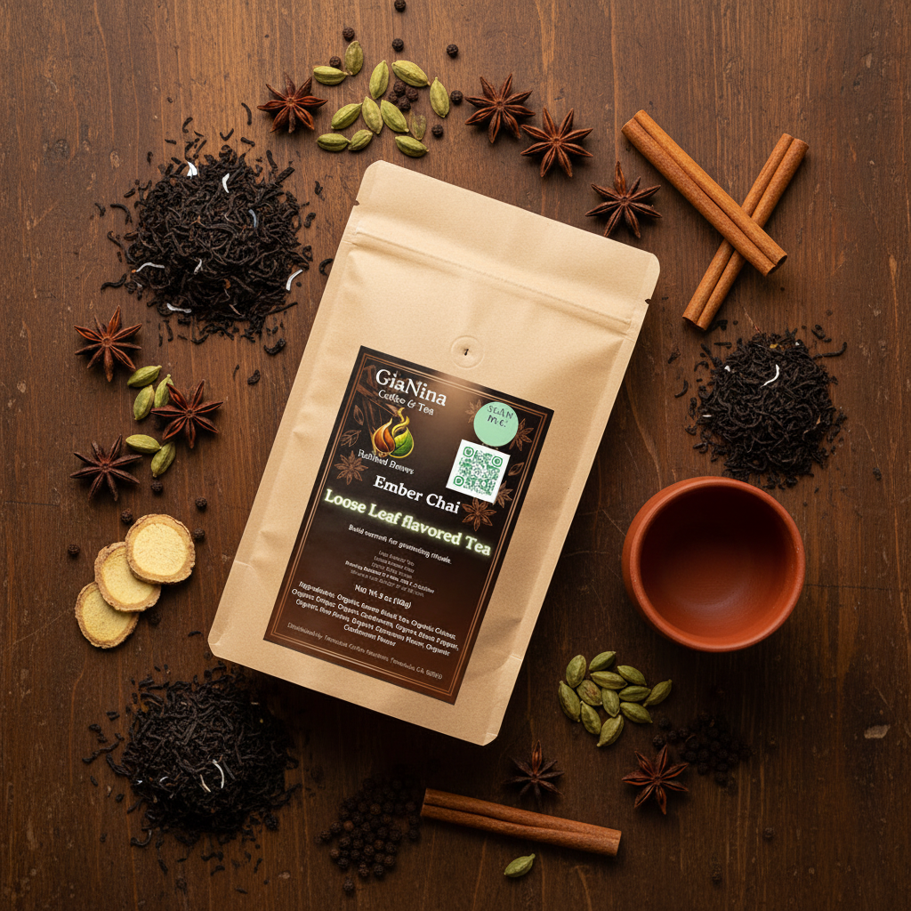 Ember Chai Flat Lay
