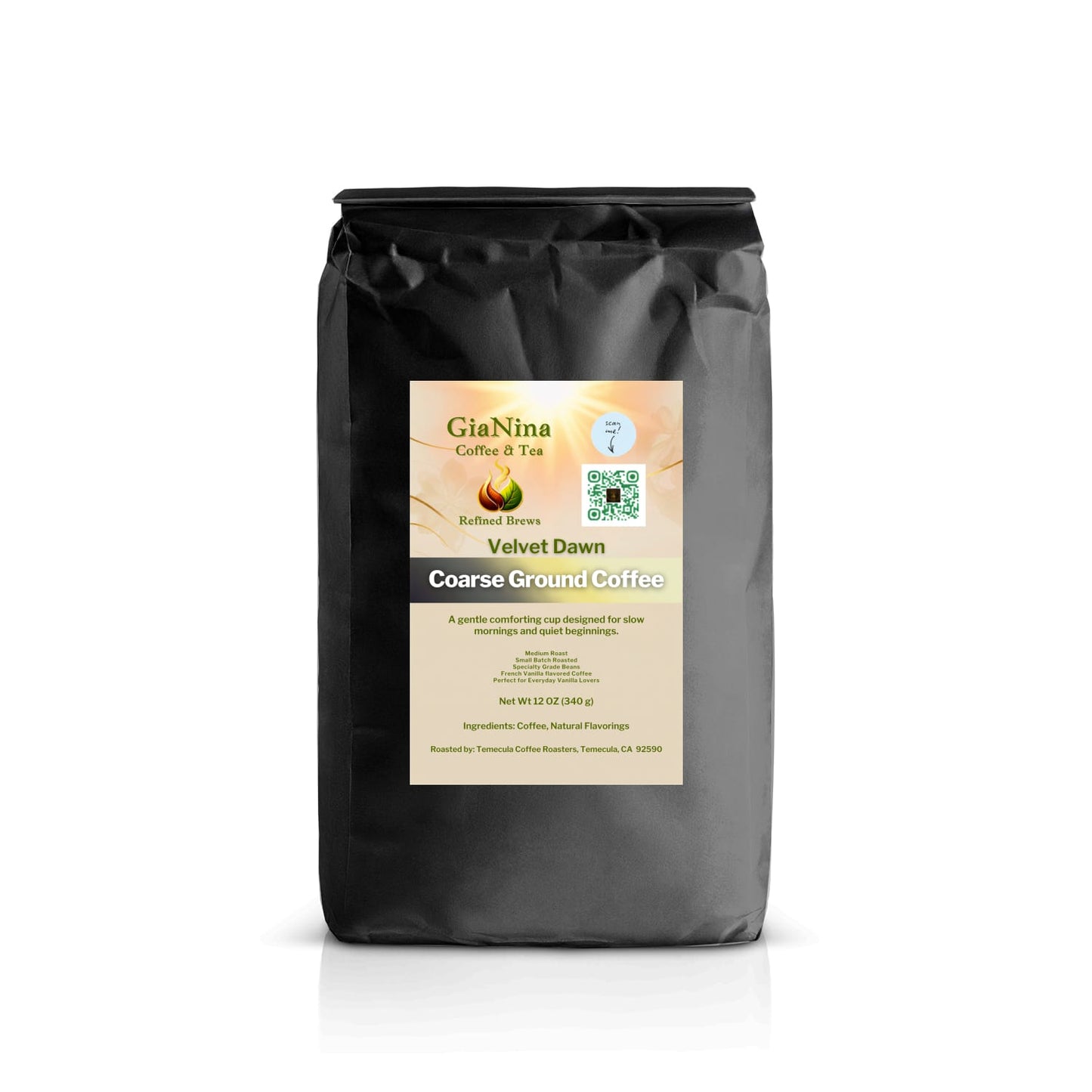 Velvet Dawn (French Vanilla - Coarse - 12oz