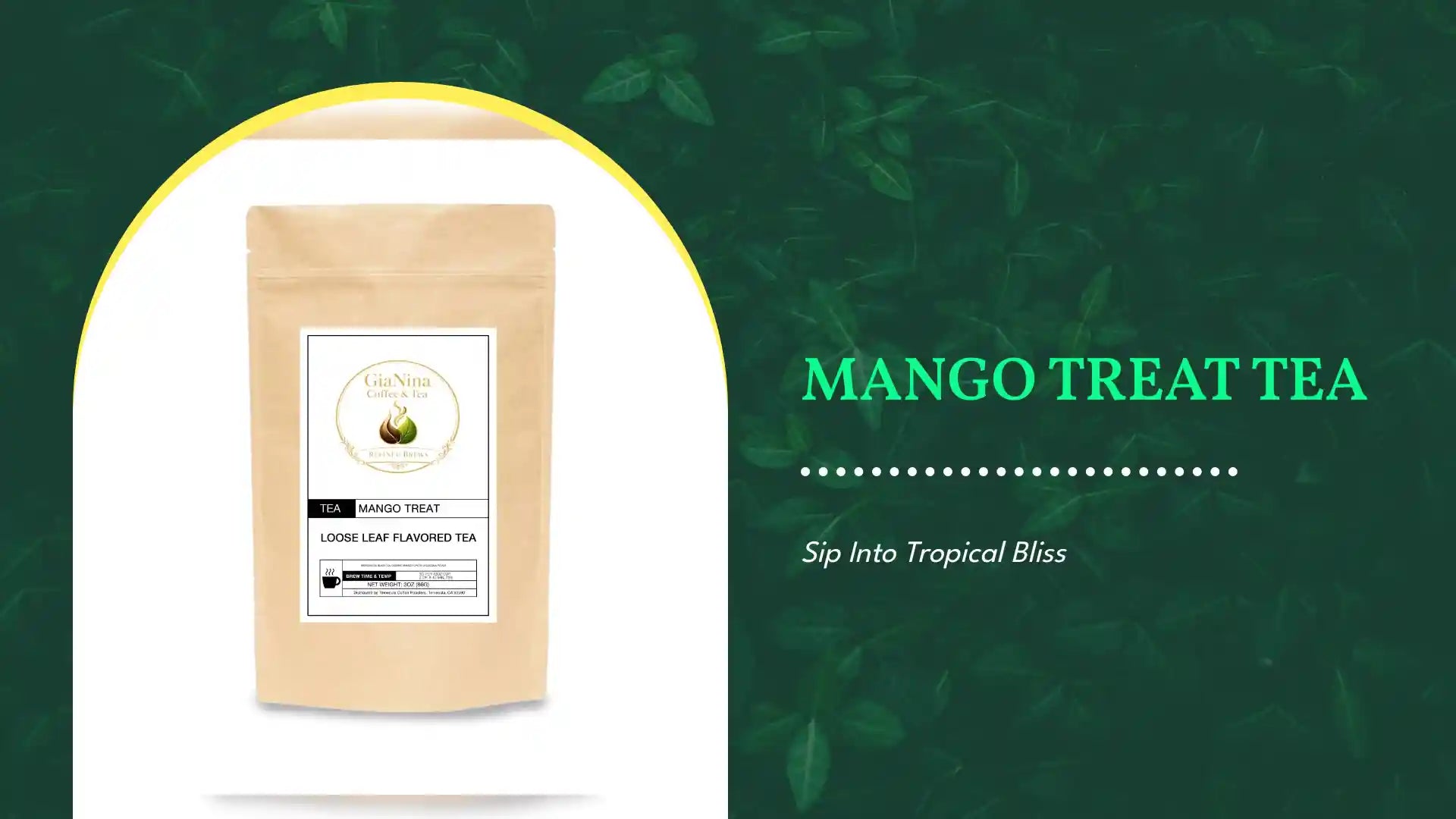 Mango Treat Tea by@Outfy
