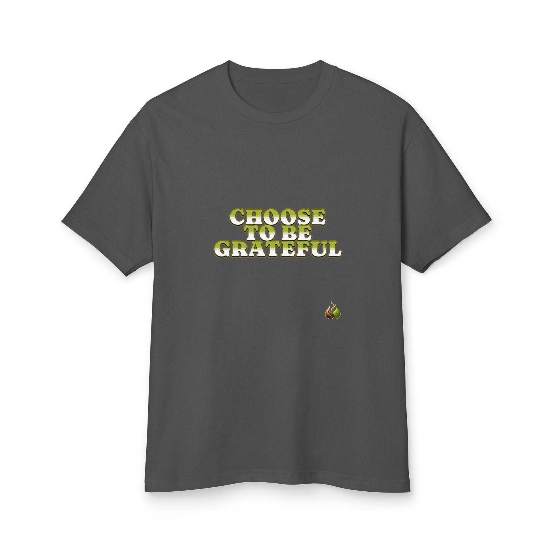 Dark gray t-shirt with 'Humble Savages' text and wings on a white background